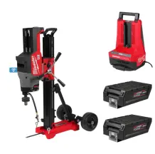 Установка алмазного свердління акумуляторна MILWAUKEE, MXF DCD350KIT-122 (зарядний пристрій MXF SC, 2 акумулятори MXF HD812 12Аг