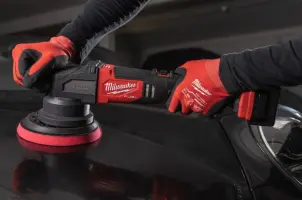 Машина полірувальна акумуляторна ексцентрикова безщіткова MILWAUKEE, M18 FROP15-502X KIT, діаметр 125мм (зарядний пристрій M12-1 №8