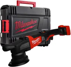 Машина полірувальна ексцентрикова акумуляторна безщіткова MILWAUKEE, M18 FROP15-0X, діаметр 125мм (каркас, HDкейс)