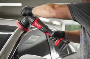 Машина полірувальна ексцентрикова акумуляторна безщіткова MILWAUKEE, M18 FROP15-0X, діаметр 125мм (каркас, HDкейс) №15