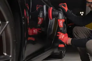 Машина полірувальна ексцентрикова акумуляторна безщіткова MILWAUKEE, M18 FROP15-502X, діаметр 125мм (зарядний.пристрій М12-18 FC №5