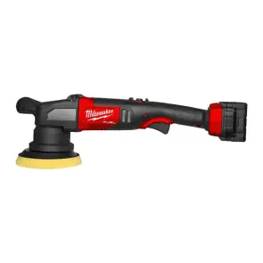 Машина полірувальна ексцентрикова акумуляторна безщіткова MILWAUKEE, M18 FROP15-502X, діаметр 125мм (зарядний.пристрій М12-18 FC №16
