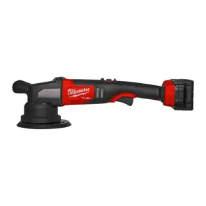 Машина полірувальна ексцентрикова акумуляторна безщіткова MILWAUKEE, M18 FROP21-502X, діаметр 150мм (зарядний пристрій M12-18 FC №3