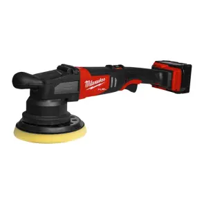 Машина полірувальна ексцентрикова акумуляторна безщіткова MILWAUKEE, M18 FROP21-502X, діаметр 150мм (зарядний пристрій M12-18 FC №6