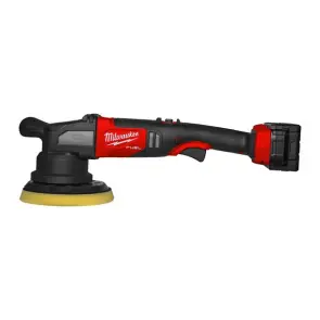 Машина полірувальна ексцентрикова акумуляторна безщіткова MILWAUKEE, M18 FROP21-502X, діаметр 150мм (зарядний пристрій M12-18 FC №7