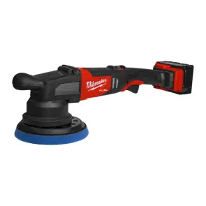 Машина полірувальна ексцентрикова акумуляторна безщіткова MILWAUKEE, M18 FROP21-502X, діаметр 150мм (зарядний пристрій M12-18 FC №8
