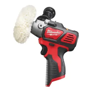 Машина полірувальна акумуляторна MILWAUKEE, M12 BPS-0 (кракас, полірувальна, шліфувальна платформи, підошва з вовни, полірувальн №1