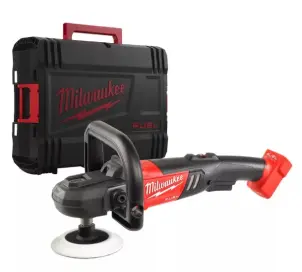 Машина полірувальна кутова акумуляторна безщіткова MILWAUKEE, M18 FAP180-0X, діаметр 180мм, (полірувальна платформа, пилезахисни №1