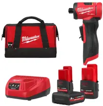Шліфмашина кутова цангова акумуляторна MILWAUKEE, M12 FDGA2-522B, діаметр цанг 6/8мм (зарядний пристрій С12 С, 1 акумулятор М12