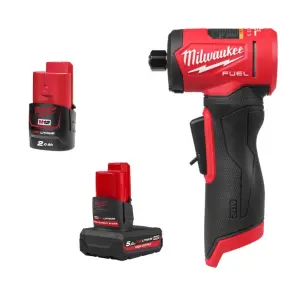 Шліфмашина кутова цангова акумуляторна MILWAUKEE, M12 FDGA2-522B, діаметр цанг 6/8мм (зарядний пристрій С12 С, 1 акумулятор М12 №2