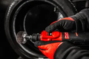 Шліфмашина пряма акумуляторна MILWAUKEE, M12 FTB-0, 7/16" HEX (каркас, картонне пакування) №9