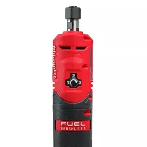 Шлифмашина прямая аккумуляторная цанговая бесщеточная MILWAUKEE, M12 FDGS-0, цанга 6/8мм (каркас, картонная упаковка) №3