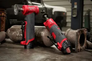 Шлифмашина прямая аккумуляторная цанговая бесщеточная MILWAUKEE, M12 FDGS-0, цанга 6/8мм (каркас, картонная упаковка) №13