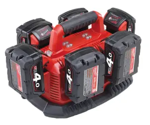 Зарядний пристрій MILWAUKEE, M14-18 C6 (для 6 акумуляторів) №3