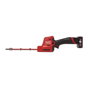 Кущоріз акумуляторний безщітковий MILWAUKEE, M12 FHT20-402, лезо 20см (зарядний пристрій С12 С, 2 акумулятори М12 В4 4Аг, картон №3
