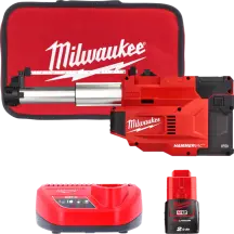 Система видалення пилу для перфораторів акумуляторна MILWAUKEE, M12 UDEL-201B, L-клас (зарядний пристрій С12 С, 1 акумулятор М12