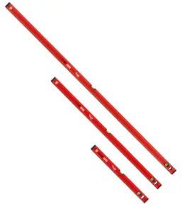Набір рівнів Slim Box MILWAUKEE, 180/120/60см (3шт) №1