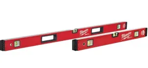 Набор уровней магнитных REDSTICK Backbone MILWAUKEE, 180/60см (2шт) №1