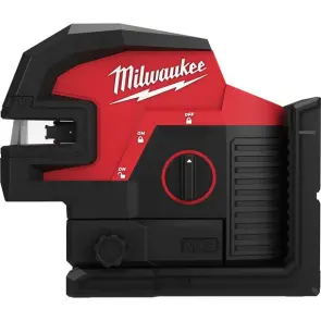 Нівелір лінійно-точковий лазерний акумуляторний MILWAUKEE, M12 CLL4P-0C, зелений промінь (кейс) №2
