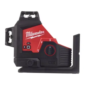 Нівелір 3D лазерний акумуляторний MILWAUKEE, M12 3PL-0C (360 градусів, зелений промінь) (каркас, аксесуари, кейс) №2