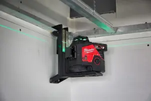 Нівелір 3D лазерний акумуляторний MILWAUKEE, M12 3PL-0C (360 градусів, зелений промінь) (каркас, аксесуари, кейс) №5