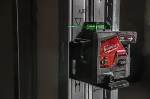 Нівелір 3D лазерний акумуляторний MILWAUKEE, M12 3PL-0C (360 градусів, зелений промінь) (каркас, аксесуари, кейс) №11