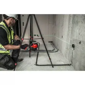 Нівелір лазерний лінійно-точковий акумуляторний MILWAUKEE M12 CLLP-301C (зелений промінь) №12
