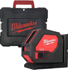 Нивелир линейный лазерный на батарейках MILWAUKEE, CLL-C (кейс) №1