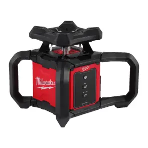 Рівень лазерний ротаційний акумуляторний MILWAUKEE M18 RLOH600-201C 600м (1 акумулятор M18 B2, зарядний пристрій M12-18C, пласти №5
