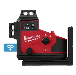 Нівелір 3D лазерний акумуляторний MILWAUKEE, M12 A3PLO-0С (360 градусів, зелений промінь) (каркас, кейс) №2