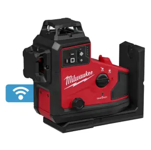Нівелір 3D лазерний акумуляторний MILWAUKEE, M12 A3PLO-0С (360 градусів, зелений промінь) (каркас, кейс) №3