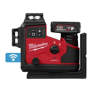 Нівелір 3D лазерний акумуляторний MILWAUKEE, M12 A3PLO-401C (360 градусів, зелений промінь) (зарядний пристрій С12 С, 1 акумуля №2