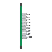 Набор головок торцевых хромированных 1/2'' MILWAUKEE с битами TORX (Т20-Т60) на планке (9шт)