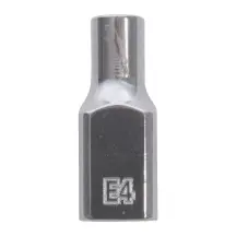 Головка торцевая хромированная TORX Е-стандарт 1/4'' MILWAUKEE, E4 купить