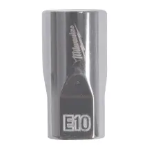 Головка торцева хромована TORX Е-стандарт 1/4'' MILWAUKEE, E10 купити в Києві