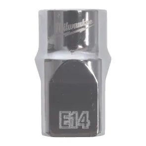 Головка торцевая хромированная TORX Е-стандарт 3/8'' MILWAUKEE, E14 №1