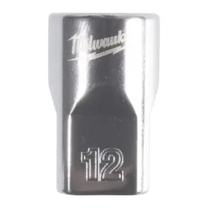 Головка торцева хромована TORX Е-стандарт 1/2'' MILWAUKEE, E12 №1
