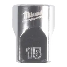 Головка торцева хромована 3/8'' MILWAUKEE, (зірочка 12 гранн.), 15мм купити