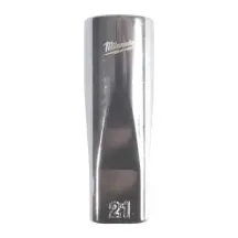Головка торцева хромована 1/2'' MILWAUKEE, (зірочка 12 гранн.) подовжена, 21мм в магазині TVOE