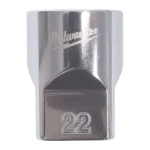 Головка торцева хромована 1/2'' MILWAUKEE, (зірочка 12 гранн.), 22мм купити