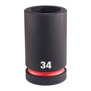 Головка ударная ShW 1'' 6гр. SKT MILWAUKEE удлиненная, 34мм №1