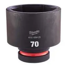 Головка ударная ShW 1'' 6гр. STD MILWAUKEE, 70мм