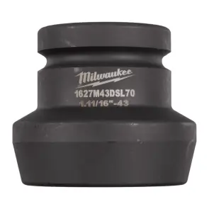 Головка ударна для з/д кріпленнь ShW 1'' Bi-SQ MILWAUKEE, 1-11/16'' №1