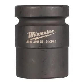 Головка ударна для з/д кріпленнь ShW 1'' 4гр. MILWAUKEE, 21х24,5мм №1