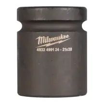 Головка ударна для з/д кріпленнь ShW 1'' 4гр. MILWAUKEE, 21х28мм в магазині TVOE