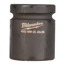Головка ударна для з/д кріпленнь ShW 1'' 4гр. MILWAUKEE, 22х29мм купити