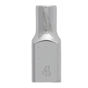 Головка торцева хромована 1/4'' 6гр. MILWAUKEE, 4мм №1