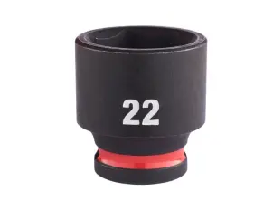 Головка ударна ShW 3/8'' STD MILWAUKEE, 22мм №1