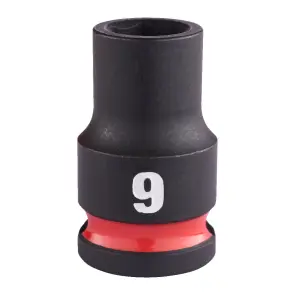 Головка ударна ShW 3/8'' STD MILWAUKEE, 9мм №1