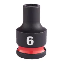 Головка ударна ShW 3/8'' STD MILWAUKEE, 6мм в магазині TVOE